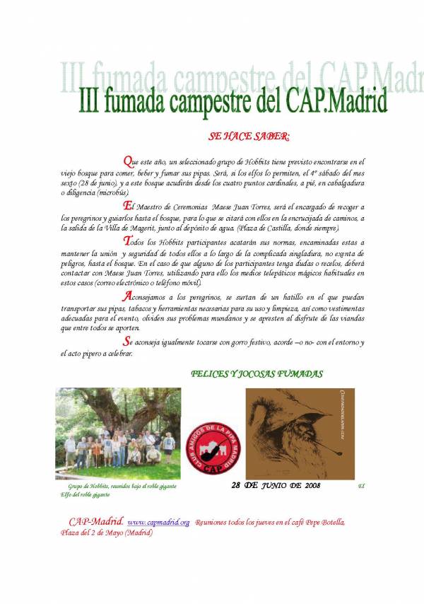 cartel iii fumada campestre